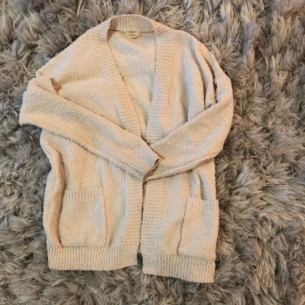 Cozy cream cardigan